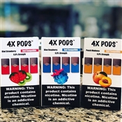 4X Pods 6.8% Salt Nic Juul Compatible