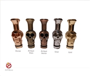 510 Metal Skull Drip Tip