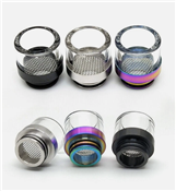 810 Glass Stainless Steel Drip Tip 810 Glass Stainless Steel Drip Tip
