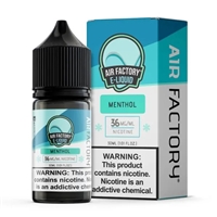 AIR FACTORY SALTS MENTHOL E-LIQUID