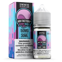 Air Factory Salts Berry Burst Tobacco Free E-Juice