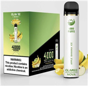 Apple Banana Glamee Nova Disposable MOQ 10pc 4000 Puffs 16mL