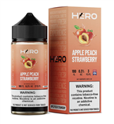 Apple Peach Strawberry by Hero E-Liquid 100mL (Freebase)