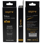 Aspire Triton Ni200 Nickel Replacement Coils