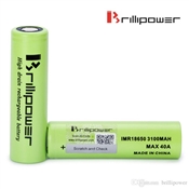 BRILLIPOWER 18650 40A 3100MAH BATTERIES - 2 PACK