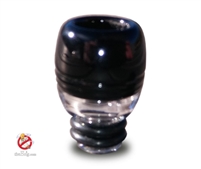 USA Made Black 510 Pyrex Glass Drip Tip