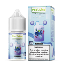 Blue Razz Ice by Pod Juice PJ5000 Series Salt 30mL