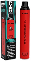 Cool Watermelon Pyro Disposable | MOQ 10pc | 2000 Puffs | 6mL