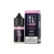 Creamy Strawberry (CRMY Strawberry) by BLVK Salt E-Liquid