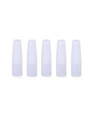 DISPOSABLE DRIP TIP COVER 5 PACK - WHITE