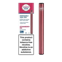 Dinner Lady Strawberry Tobacco -Free Ice Disposable Vape Pen