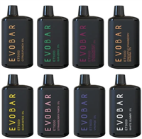 EVOBAR ET5000 BLACK DISPOSABLE - 1 PACK