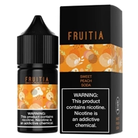 Sweet Peach Soda by Fruitia Salt E-Liquid