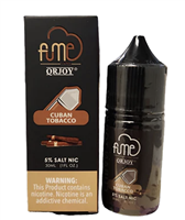 FUME Salt Cuban Tobacco 30ml E-Juice