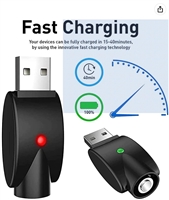 Smart USB Charger Fits eGo and 510 batteries