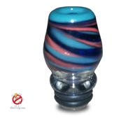 New!  510/901/ 808D Pyrex Glass Drip Tip V