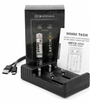 Hohm Tech Onyx Ohm 2A USB-C  2bay Charger