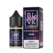 Strawberry Banana Ice (Iced Berry Banana) by BLVK Pink Salt E-Liquid | 30mL