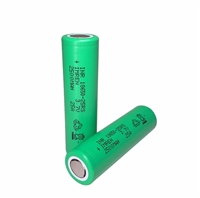 Imren (Green) IMR 18650 25RS (2500mAh) 25A 3.7v Battery Flat-Top - 2 Pack