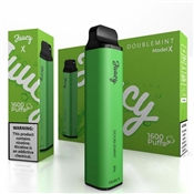 JUUCY Model X Doublemint Disposable Vape Device