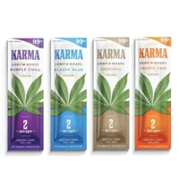 KARMA HEMP WRAPS - 2 PACK