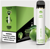 Key Lime Pie Glamee Nova Disposable MOQ 10pc 4000 Puffs 16mL