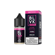 Lychee Menthol (Lychee) by BLVK Salt E-Liquid