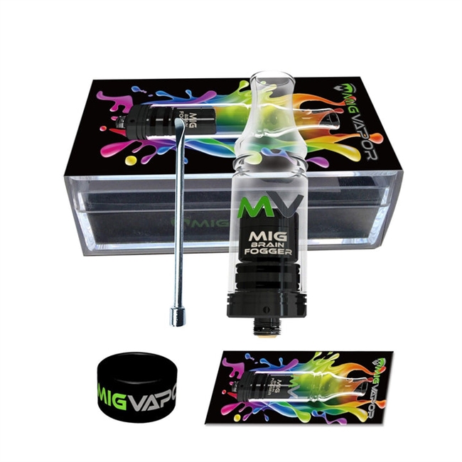 MIG VAPOR BRAIN FOGGER WAX ATOMIZER PEN TANK