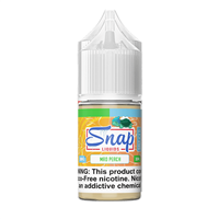 Mad Peach Iced Snap Liquids Salt Series 30mL