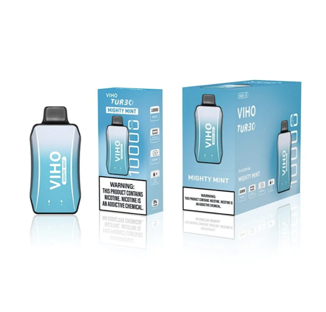 Mighty Mint- Viho Turbo Disposable 10000 Puffs (17mL)