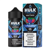 Mighty Vapors x Hulk Tears Blue Razz Straw Melon Chew 100ml E-Juice