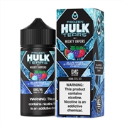 Mighty Vapors x Hulk Tears Frozen Blue Razz Straw Melon Chew 100ml E-Juice