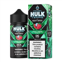 Frozen Blue Razz Strawmelon Chew Hulk Tears by Mighty Vapors