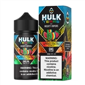 Mighty Vapors x Hulk Tears Sour Belts Straw Melon Chew 100ml E-Juice