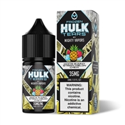 Mighty Vapors x Hulk Tears Salts Frozen White Gummy Straw Melon Chew 30ml E-Juice