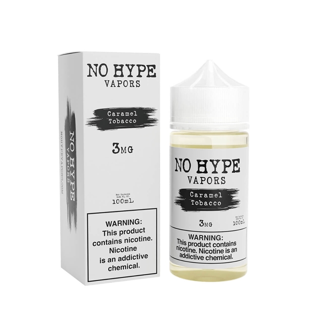 NO HYPE CARAMEL TOBACCO E LIQUID