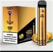 Passionfruit Mango Glamee Nova Disposable MOQ 10pc 4000 Puffs 16mL