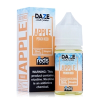 ICED PEACH Red's Apple by 7 DAZE SALT