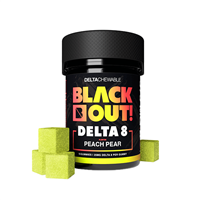 Black Out Delta 8  Peach Pear Gummies