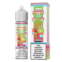 Pod Juice Strawberry Kiwi Iced 60ml E-Juice