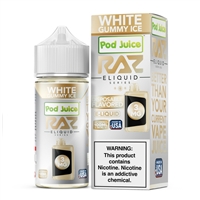 White Gummy Ice by Pod Juice x RAZ