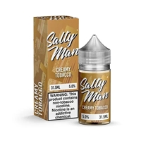 SALTY MAN NTN CREAMY TOBACCO E-JUICE