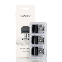 SMOK NOVO 3 MESH REPLACEMENT PODS - 3 PACK