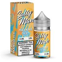 Salty Man NTN Peach Mango Ice 30ml Salt E-Juice