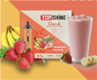 Strawberry Banana Topshine Disposable | MOQ 10pc | 4500 Puffs | 10mL