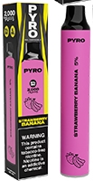 Strawberry Watermelon Pyro Disposable | MOQ 10pc | 2000 Puffs | 6mL