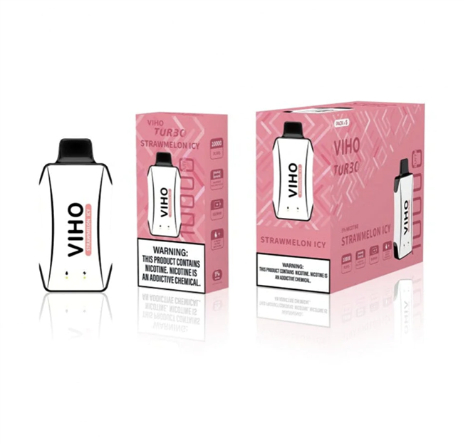 Strawmelon Icy - Viho Turbo Disposable 10000 Puffs (17mL)