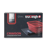 Truweigh Crimson Scale Collapsible Bowl