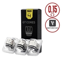 VAPORESSO GT4 CORE REPLACEMENT COILS - 3 PACK