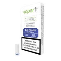 VAPORFI EXPRESS CARTRIDGES BLUE TOBACCO - 5 PACK